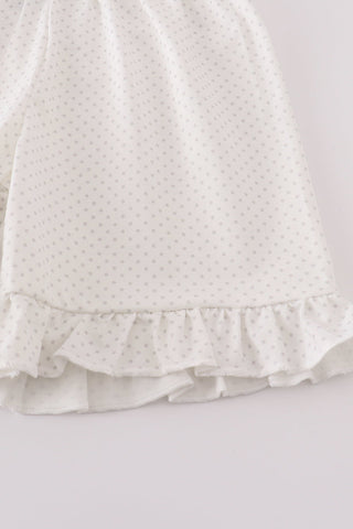 Royal Dreams Ruffle Girl Shorts Set