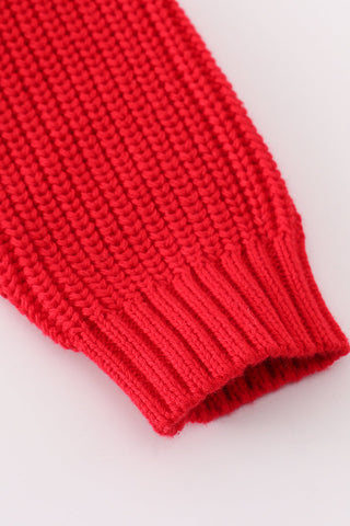 Hello Jolly Hand Embroidered Sweater