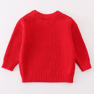 Hello Jolly Hand Embroidered Sweater