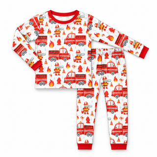 Engine No. 5 Bamboo Pajama Set