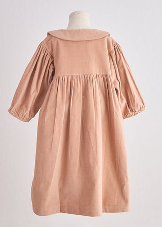 Vintage Petal Velveteen Dress