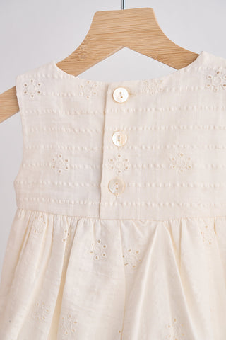 Lillian Rose Hand-Embroidered Romper