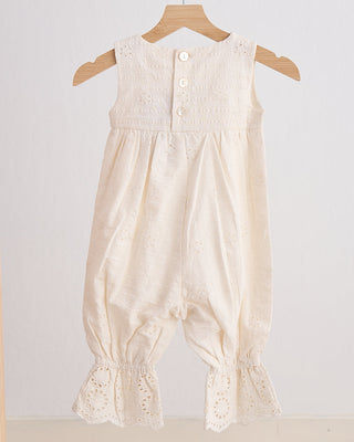 Lillian Rose Hand-Embroidered Romper