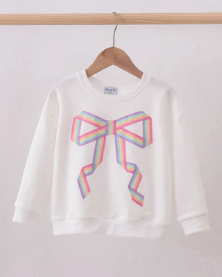 Rainbow Glow Mama & Mini Cream Sweatshirt
