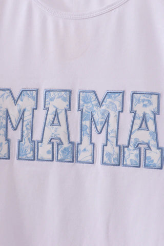 Ella Grace Mama & Mini Bow White Top