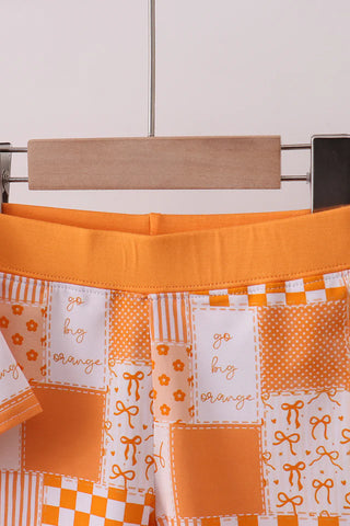 Rocky Top Patchwork Bamboo Pajama Shorts Set