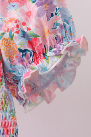 Wildflower Whisper Smocked Women’s Dress