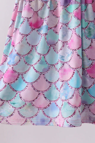 Mermaid Dreams Bamboo Shorts Set