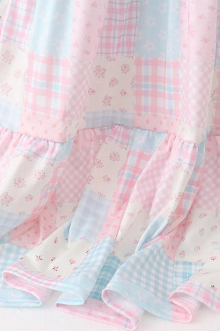 Blossom Checks Women’s Dress