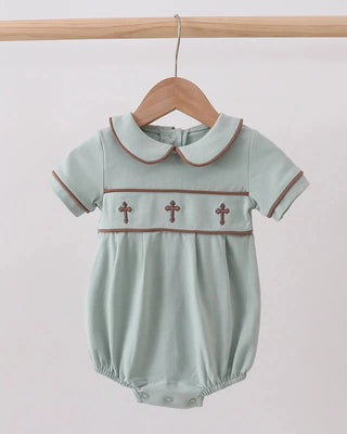 Sunday Garden Cross Boy Bubble