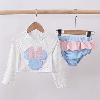 Magical Mouse Bow 2pc Rashguard Swimsuit