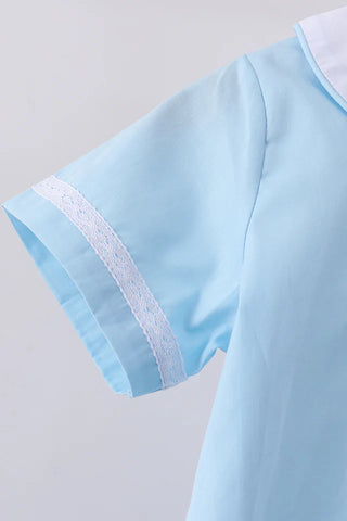 Chapel Day Cross Boy Shorts Set