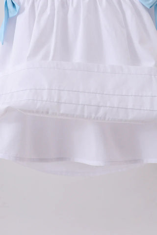 Angel Blue Bow Dress