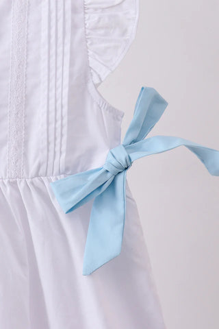 Angel Blue Bow Dress