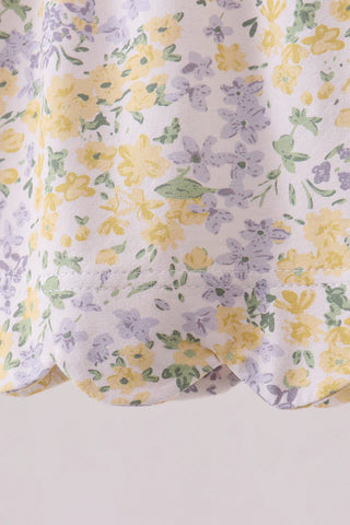 Bunny Bouquet Ruffle Bloomer Set