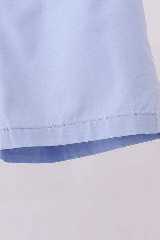 Bluebonnet Gingham Boy Shorts Set