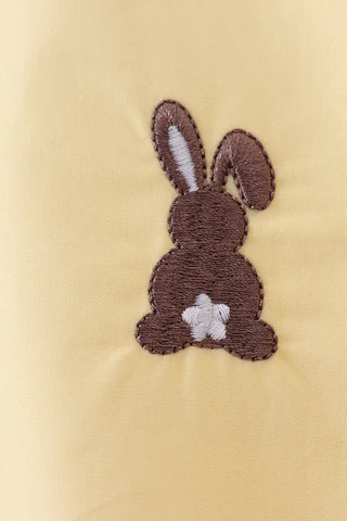 Bunny Bouquet Button Down Boy Shirt