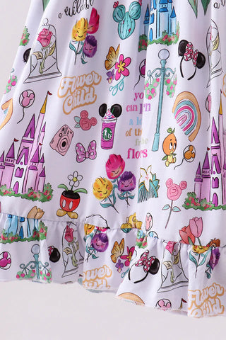 Enchanted Castle Dreams Bamboo Ruffle Dress