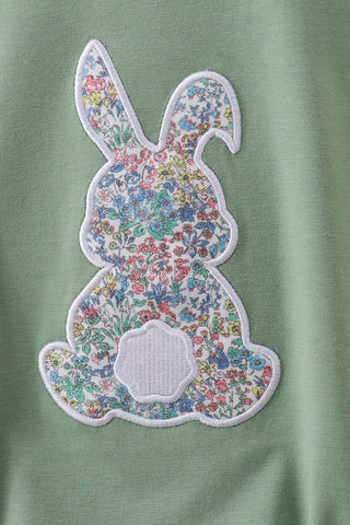 Sunny Floral Bunny Ruffle Bubble