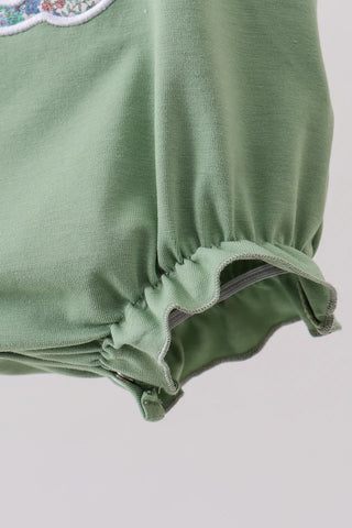 Sunny Floral Bunny Ruffle Bubble