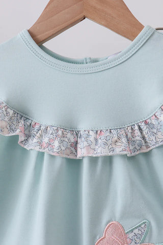 Hoppy Garden Bunny Ruffle Bloomer Set