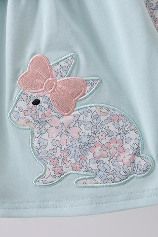 Hoppy Garden Bunny Ruffle Bloomer Set