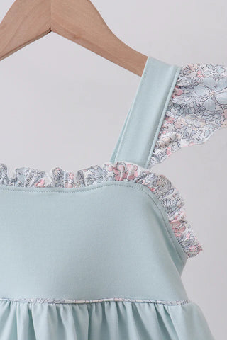 Hoppy Garden Bunny Ruffle Dress