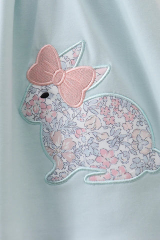 Hoppy Garden Bunny Ruffle Dress