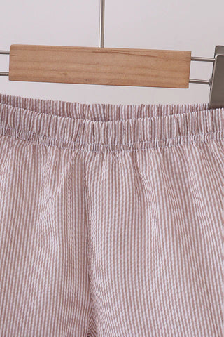 Sandy Shores Shell Ruffle Shorts Set
