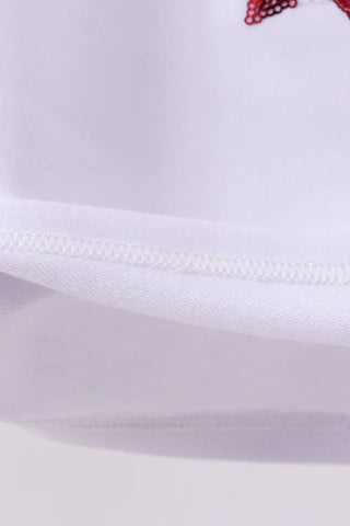 Glittering Glory Bow Mom & Me Top