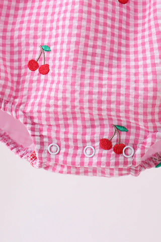 Cherry Jubilee Gingham Girl Bubble