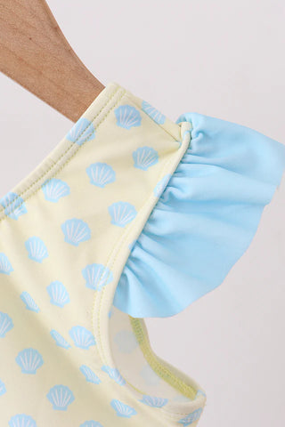 Beach Day Bows Ruffle Swimsuit