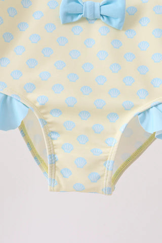 Beach Day Bows Ruffle Swimsuit