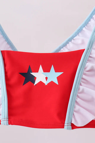 Rocket Pop Star Ruffle 2pc Swimsuit
