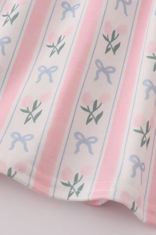 Ribbon Trellis Bow Bloomer Set