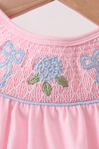 Hydrangea Haven Smocked Bubble