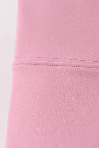 Ashley Lilac Scalloped Yoga Active Leggings