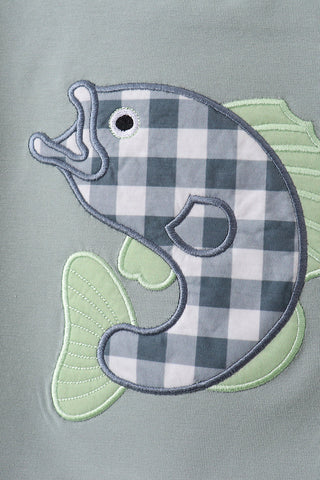 Castaway Fish Boy Shorts Set