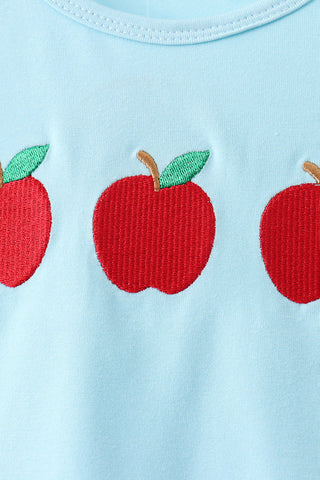 Ready for School Apple Boy Shorts Set
