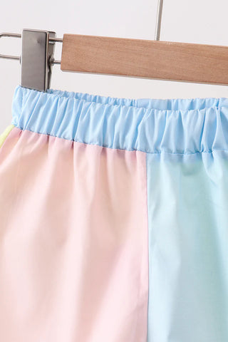Kendall Pastel Color Block Boy Shorts