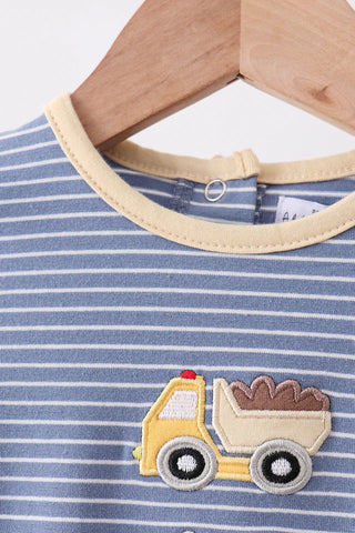 Dig, Dump & Build Stripe Boy Bubble