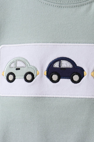 Little Cruiser Embroidered Boy Top