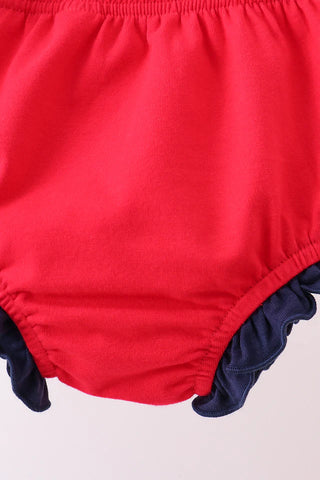 Freedom Fest Embroidered Girl Bloomer Set