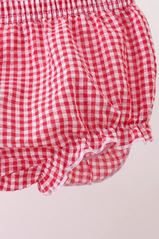 Sweet Watermelon Ruffle Bloomer Set
