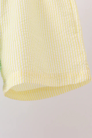 Kendall Pastel Color Block Boy Shorts Set