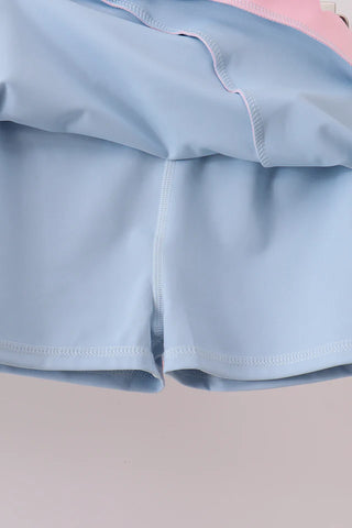 Lennox Sky Performance Scalloped Skort Set