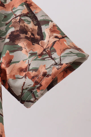 Little Sportsman Embroidered Camo Dad & Me Button Down Shirt