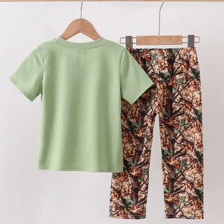 Retriever & Mallard Camo Boy Pants Set