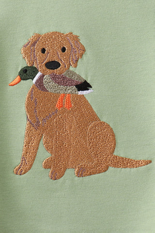 Retriever & Mallard Camo Boy Pants Set