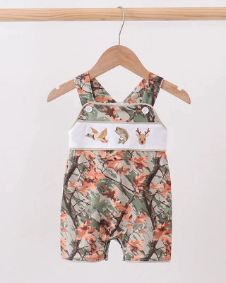 Little Sportsman Embroidered Camo Boy JonJon